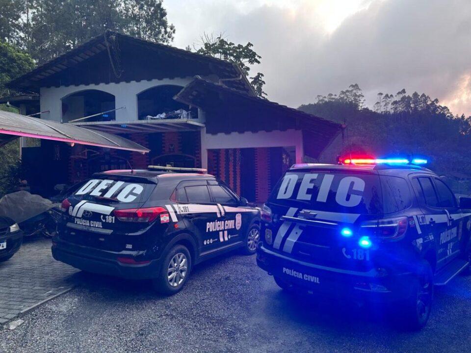 Operação da Polícia Civil contra ameaças ao Governador de SC