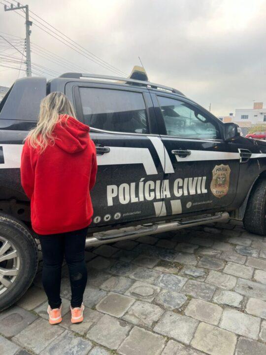 Polícia Civil de Santa Catarina prende mulher por crimes de estelionato em continuidade
