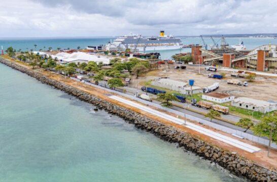 Defensas marítimas no Porto de Maceió