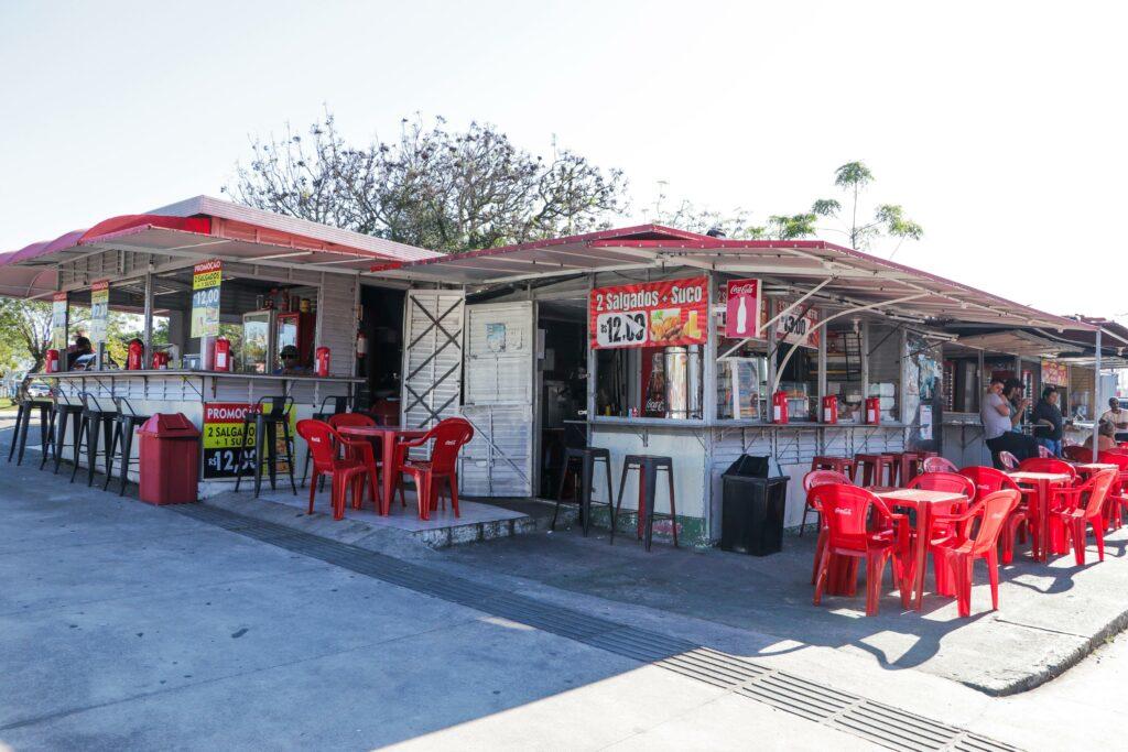 Quiosques em áreas públicas de Florianópolis