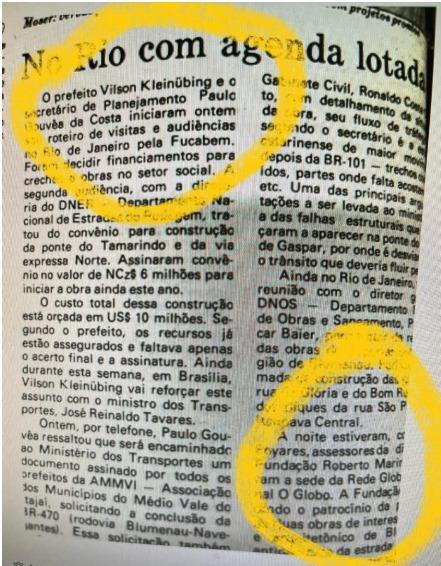 Ponte de Ferro em Blumenau