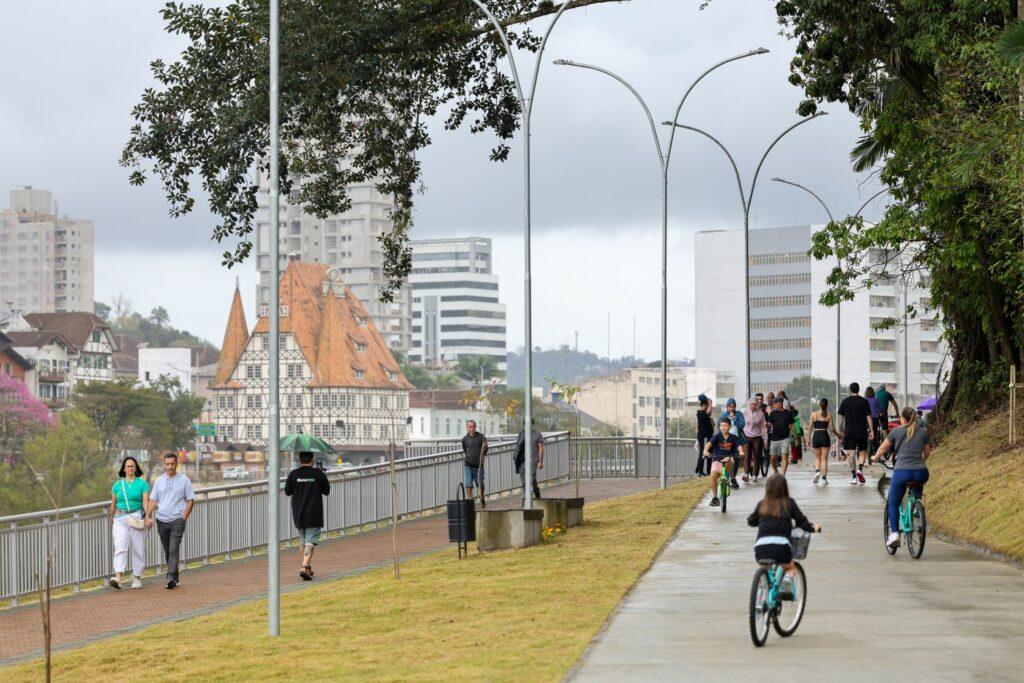 Revitalização da margem do Rio Itajaí-Açu em Blumenau