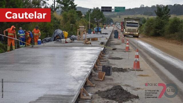 Pavimentação suspensa em Alfredo Wagner
