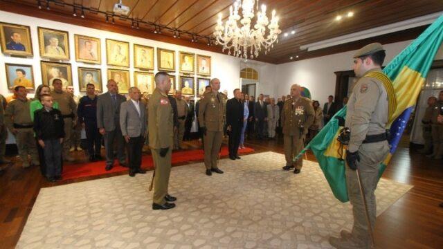 Cerimônia de transmissão do cargo de chefe do Estado-Maior-Geral da PMSC