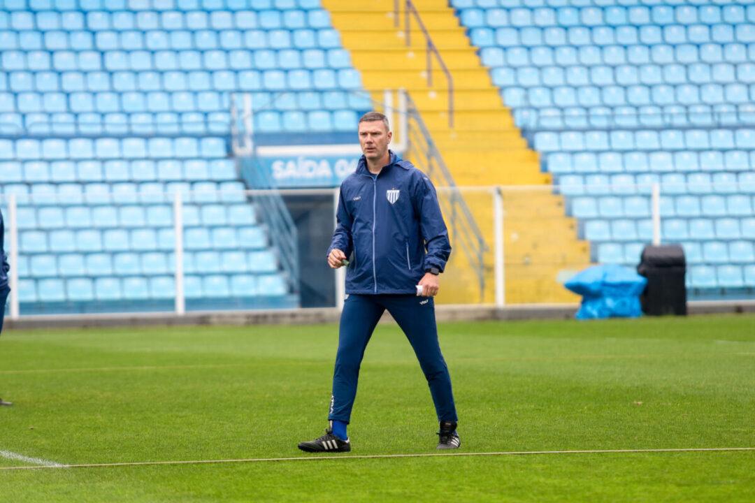 Treino tático do Avaí para jogo contra Coritiba