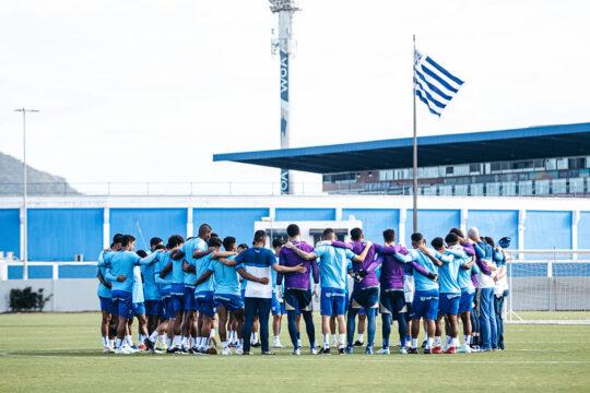 Treinos do Avaí para confronto contra Ferroviária