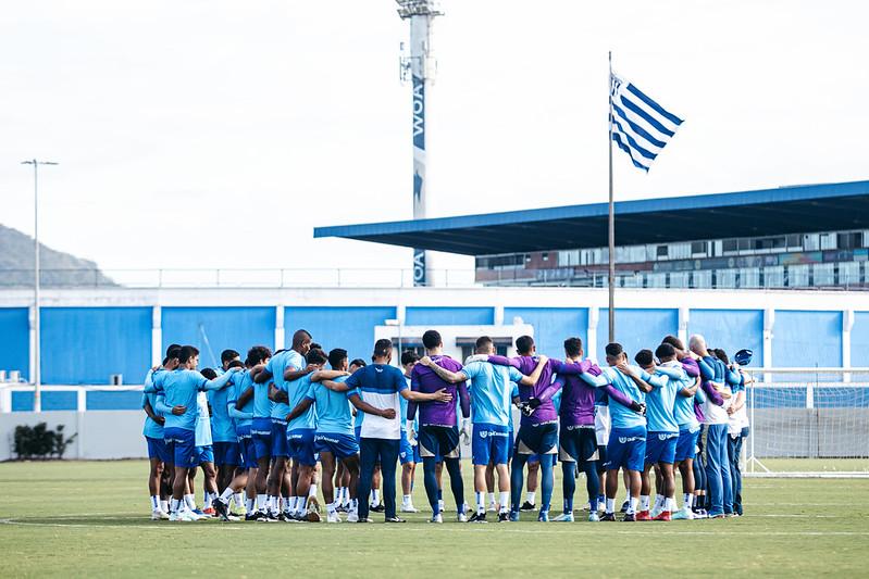 Treinos do Avaí para confronto contra Ferroviária