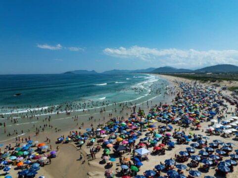 Turistas estrangeiros em Santa Catarina