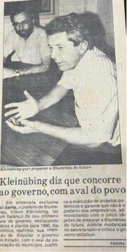 Vilson Kleinubing - Governador