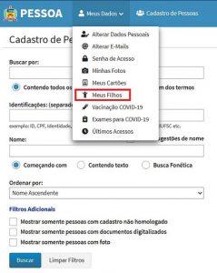 Imagem ilustrativa de atualização de cadastro na UFSC sobre parentalidade