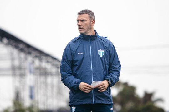 Treino do Avaí com Vinícius Bergantin