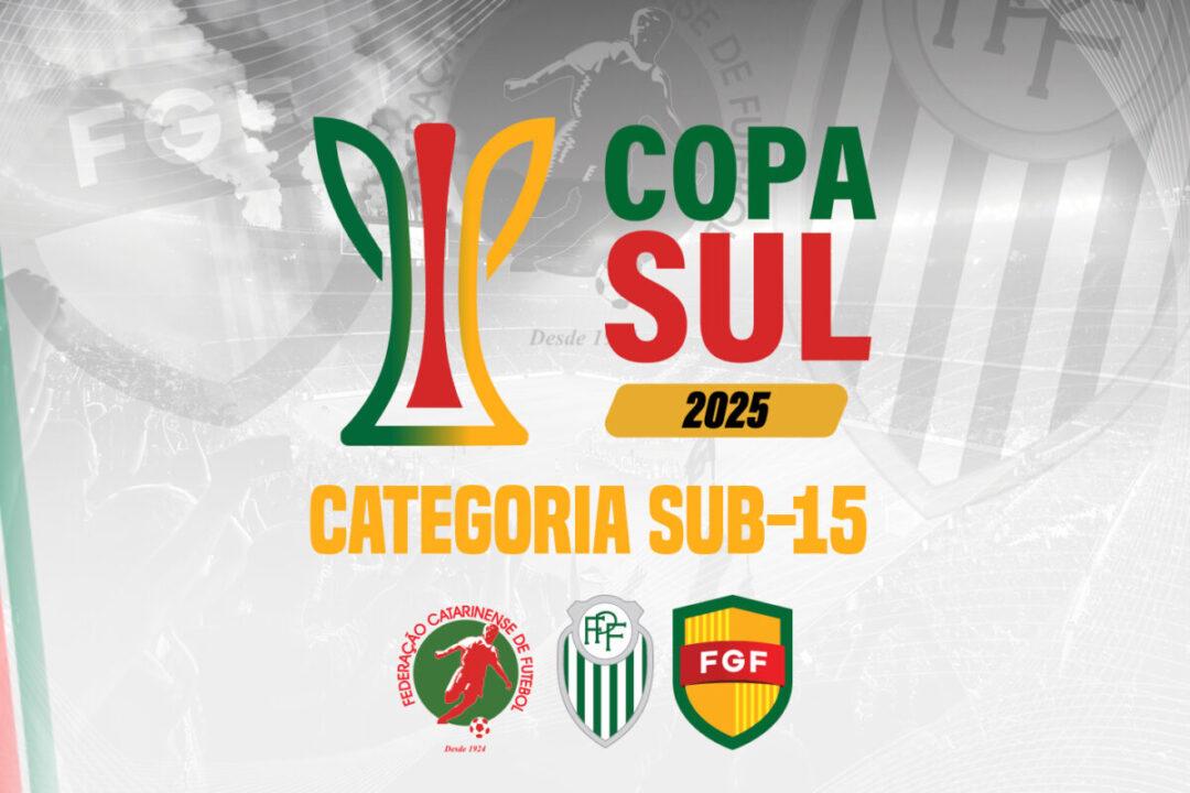 Confrontos decisivos dos times catarinenses na Copa Sul Sub-15