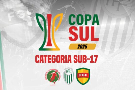 Times de Santa Catarina na Copa Sul Sub-17