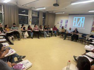 Imagem representativa do curso da UFSC sobre violência de gênero
