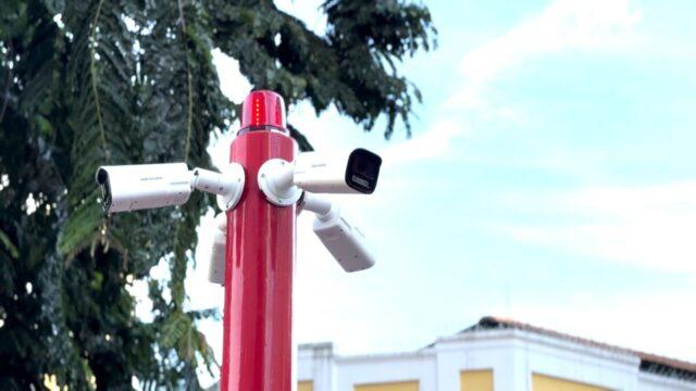 Câmeras inteligentes no Centro de Florianópolis