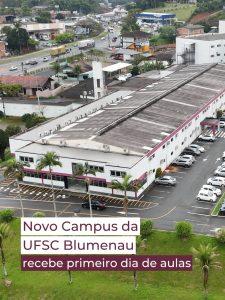 Nova sede do Campus Blumenau da UFSC