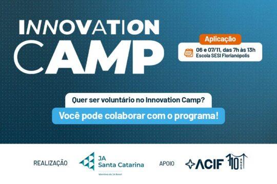 Voluntariado no Innovation Camp - Evento de Inovação para Jovens