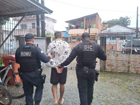 Operação policial contra roubo em estabelecimento comercial