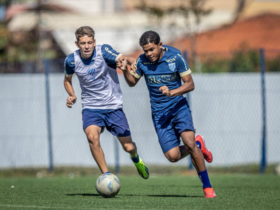 Times Sub-14 e Sub-15 em preparação para os jogos contra Athletico Paranaense