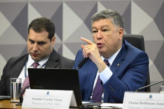 Carlos Viana - Presidente da Comissão Parlamentar Mista de Inquérito do INSS