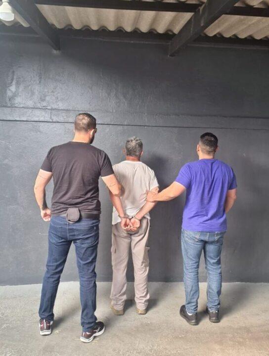 Prisão de investigado condenado por estupro de vulnerável em Lages pela Polícia Civil