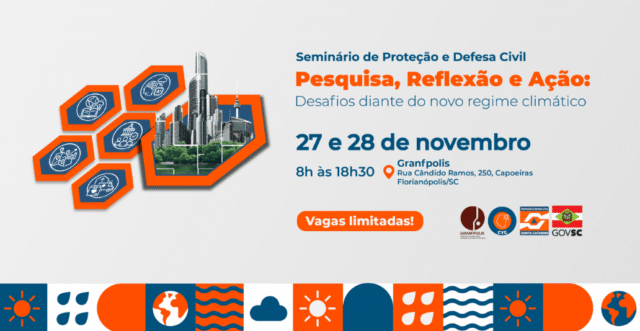 Banner - Seminário de Proteção e Defesa Civil
