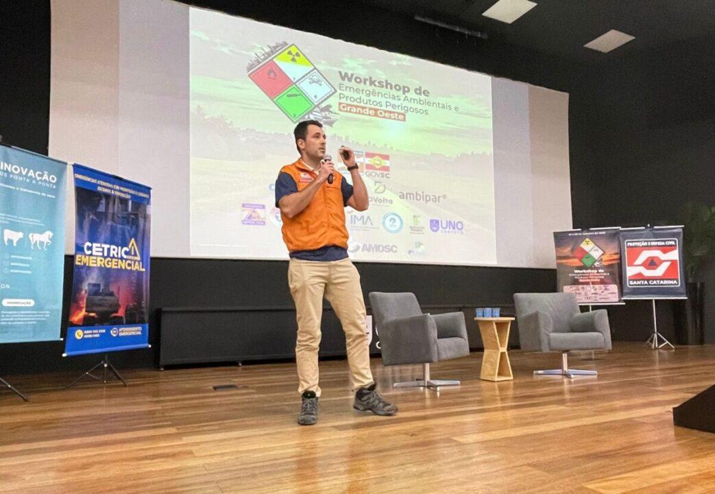 Workshop de Emergências Ambientais na Defesa Civil de Santa Catarina