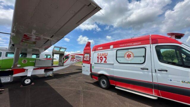 Operações Aéreas CBMSC - Transporte Aeromédico