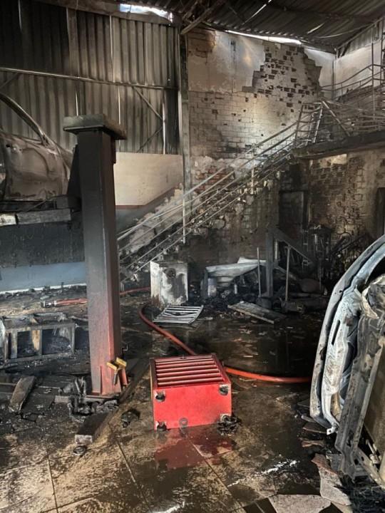 Equipes do 9ºBBM atuando em diferentes ocorrências na região