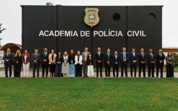 Encontro de representantes de academias de polícia