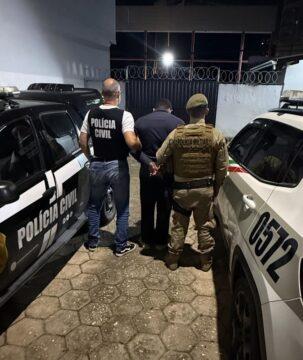 Prisão de foragido em operação policial