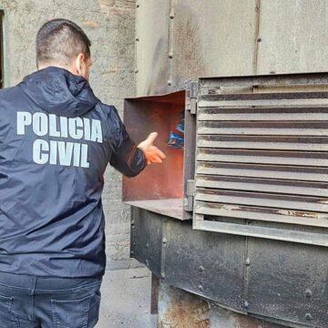 Destruição de entorpecentes apreendidos