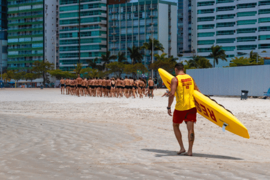 Guarda-Vidas em Treinamento
