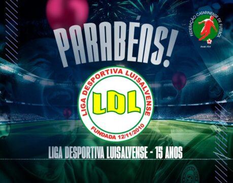 Liga Desportiva Luisalvense - 15 anos