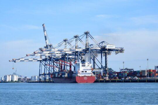 Terminal de Contêineres em Santos