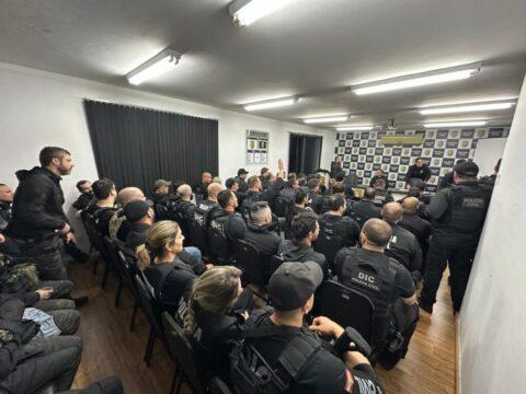 Operação Policial - Tráfico de Drogas