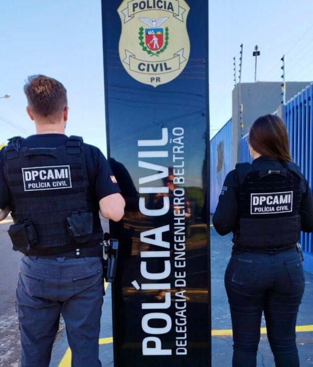 Mandados de busca sendo cumpridos pela Polícia Civil