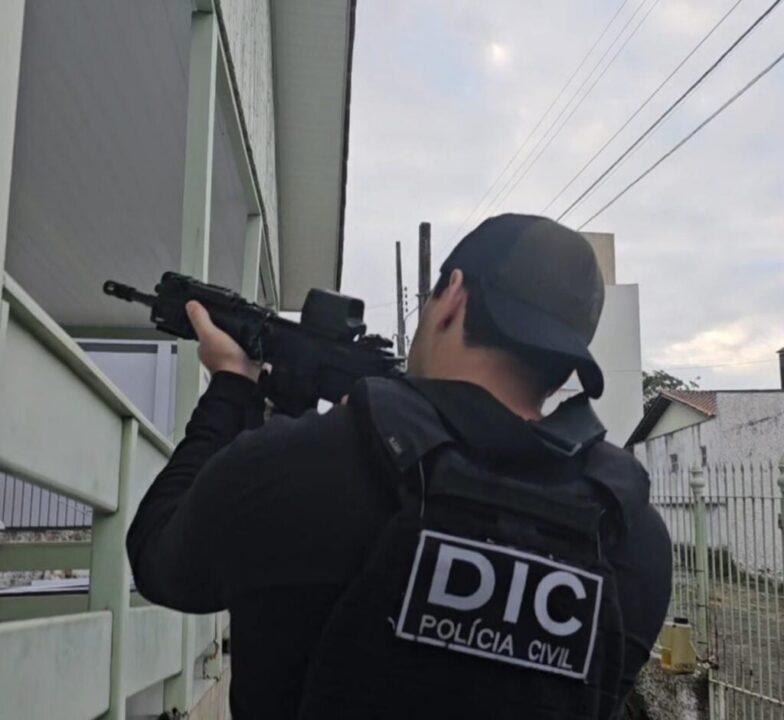 Operação policial contra o tráfico de drogas