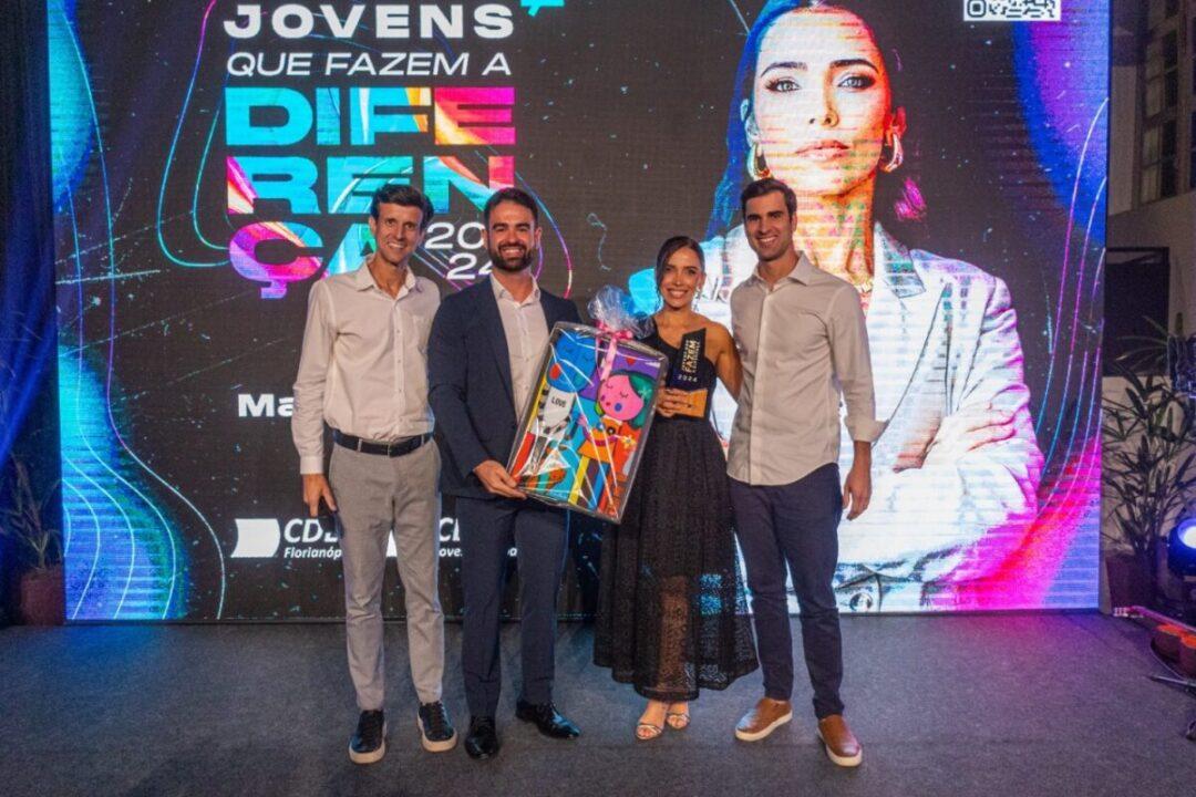 Palestras e premiação em Florianópolis