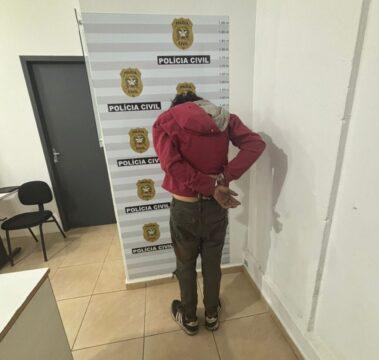 Prisão do autor dos crimes de estupro e roubo contra idosa em Santa Cecília