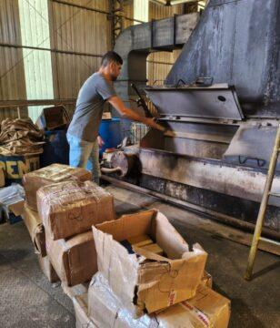 Carga de maconha apreendida pela Polícia Civil em Santa Catarina