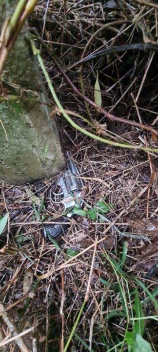 Arma apreendida durante investigação policial