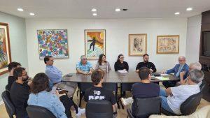 Reunião com representantes da comunidade universitária da UFSC
