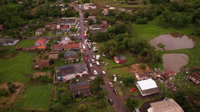 Tornados em Santa Catarina - Fenômenos climáticos extremos
