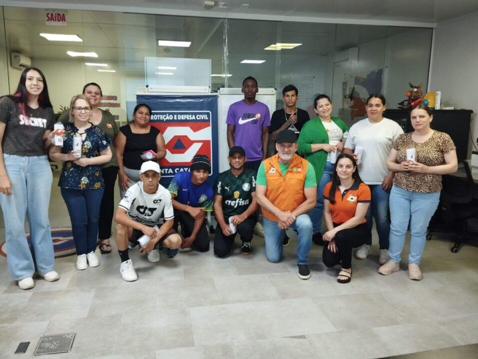 Alunos do CEJA visitam o Centro Integrado de Gestão de Riscos e Desastres