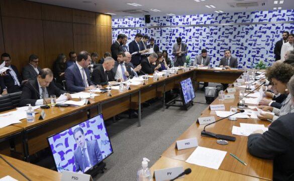 Imagem representativa de votação do projeto de lei contra facções criminosas