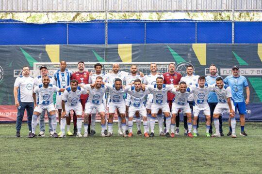 Jogadores do Avaí Fut7 em campo