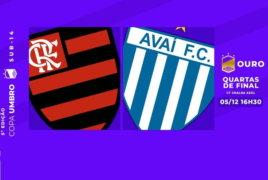 Emblema da Copa Umbro Sub-14 - Avaí vs Flamengo