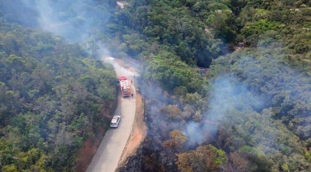 Corpo de Bombeiros Militar de Santa Catarina em ação