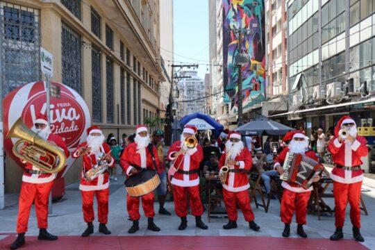 Feira Viva a Cidade - Edição Especial de Natal - Programação e Atrações